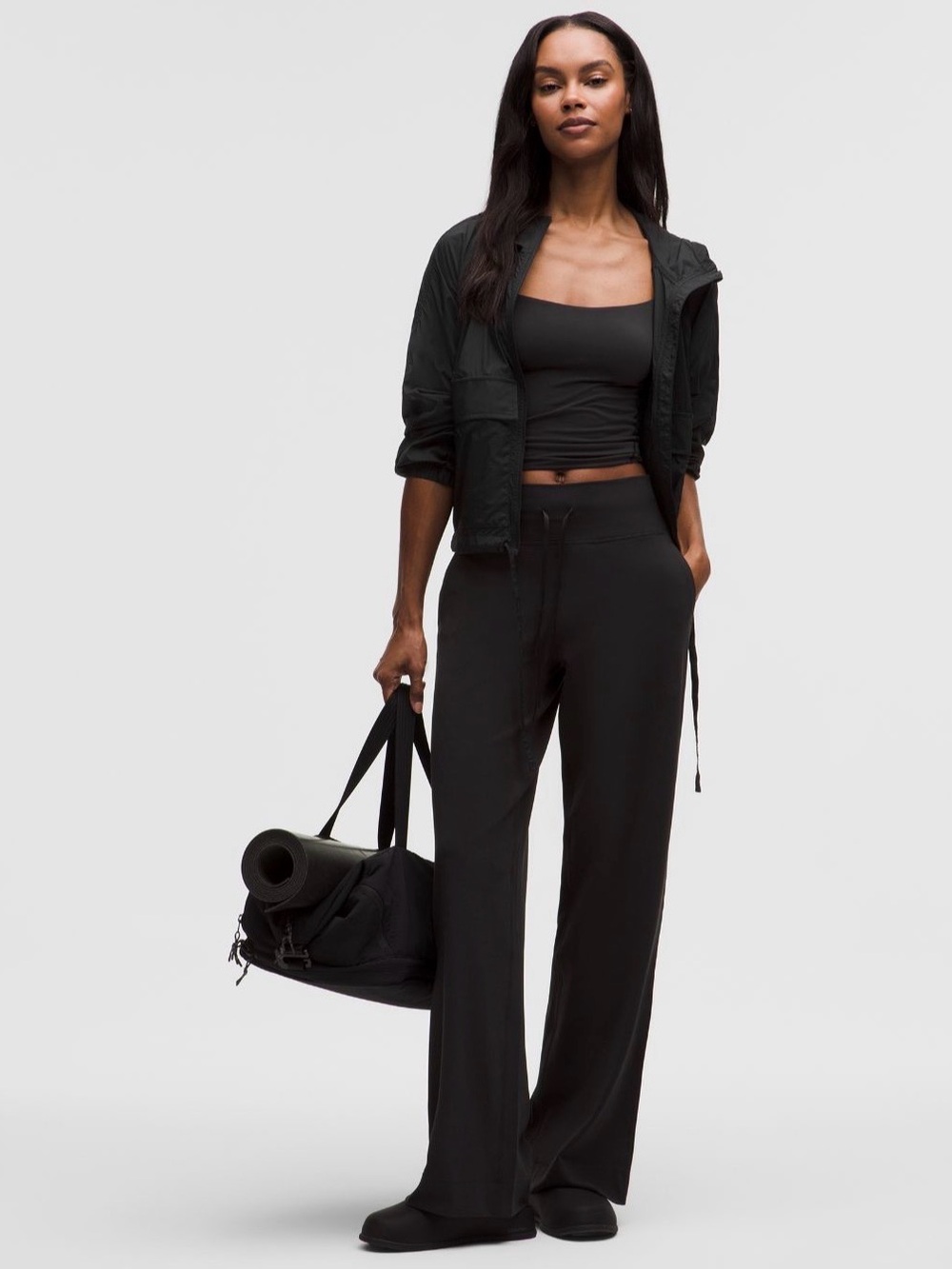 Lululemon Groove Wide-Leg High-Rise Pant